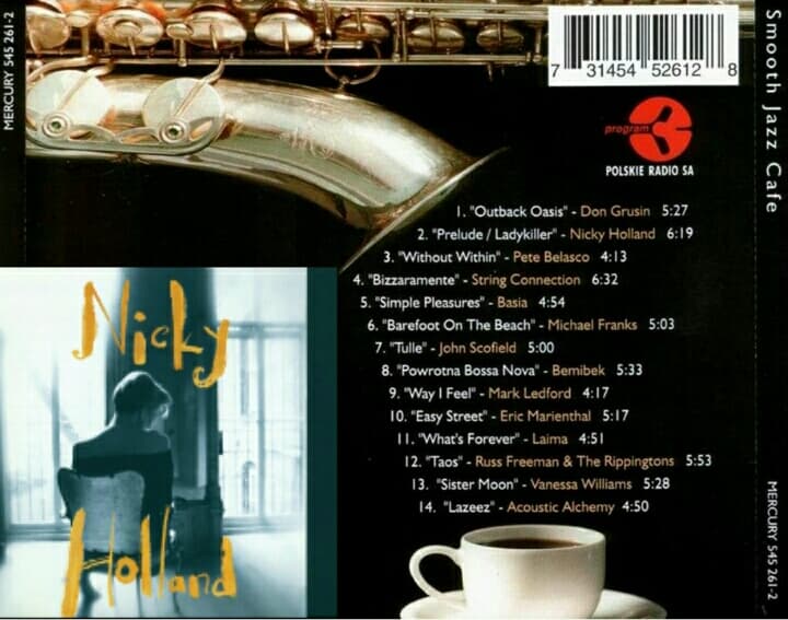 دانلود آهنگ خارجی فوق العاده کمیاب و زیبا Prelude _ Lady killer از Nicky Holland در آلبوم گردآوری شده Smooth Jazz Cafe Vol. 01   