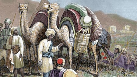 داستانی زیبا از گلستان سعدی و بازرگان حریص