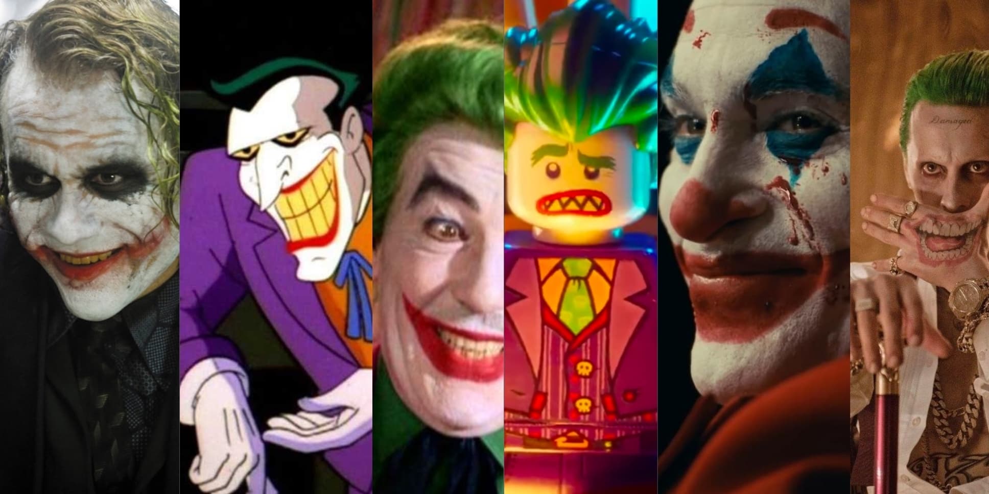 لیست کامل از جوکر در تمامی فیلم ها Joker