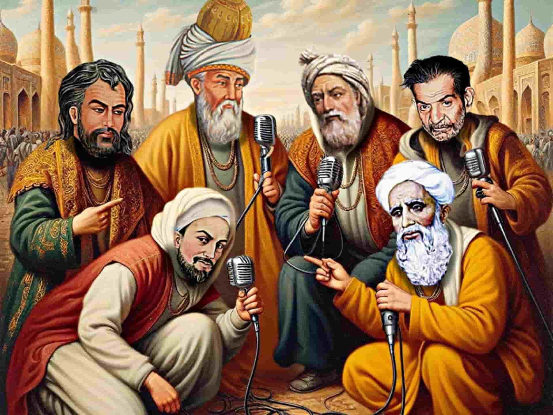 دیس‌ بازی و هجو شاعران ادبیات‌ دیرینه‌‌ی زبان فارسی