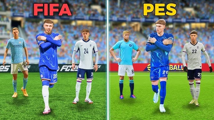 تفاوت شبیه‌سازی کول پالمر در بازی‌های eFootball تا EA FC از سال 2021 تا 2025