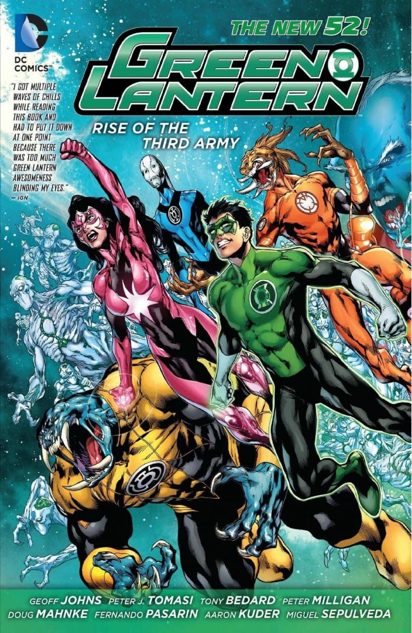 کمیک ترجمه شده Green Lantern: Rise of The Third Army