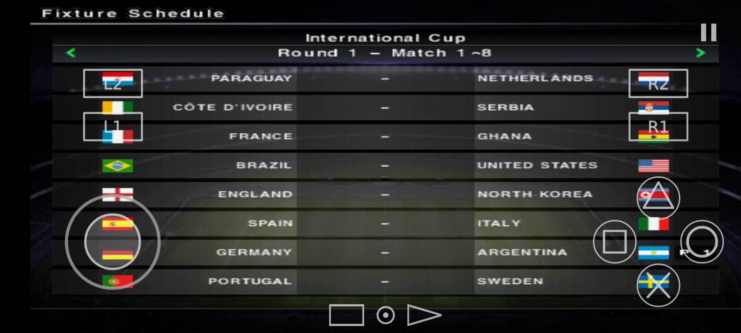 کره شمالی تنها تیمی که به مرحله حذفی جام جهانی صعود کرد در PES 2011 منم آرژانتینم 