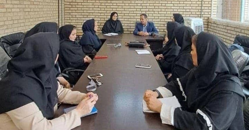 جلسه با بانوان فعال بدمینتون خراسان رضوی 