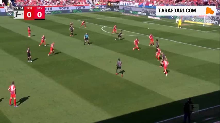 گل هری کین به هایدنهایم (هایدنهایم 0-1 بایرن مونیخ)