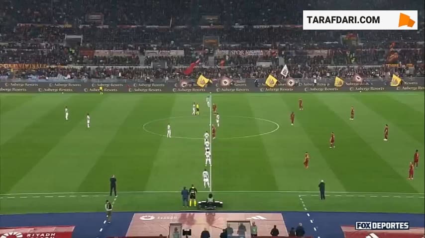 خلاصه بازی آاس رم 1-1 یوونتوس (سری آ - 25-2024)