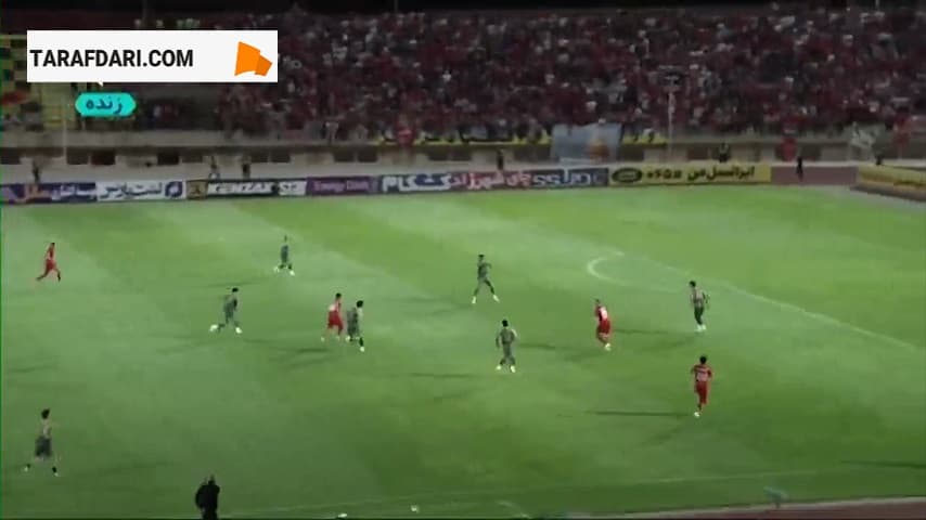گل دروژدک به شمس آذر (شمس آذر 0-1 تراکتور)