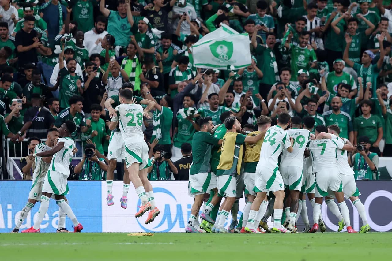الاهلی عربستان 2-0 کاوازاکی ژاپن؛ سبزهای جده، پادشاه جدید آسیا!