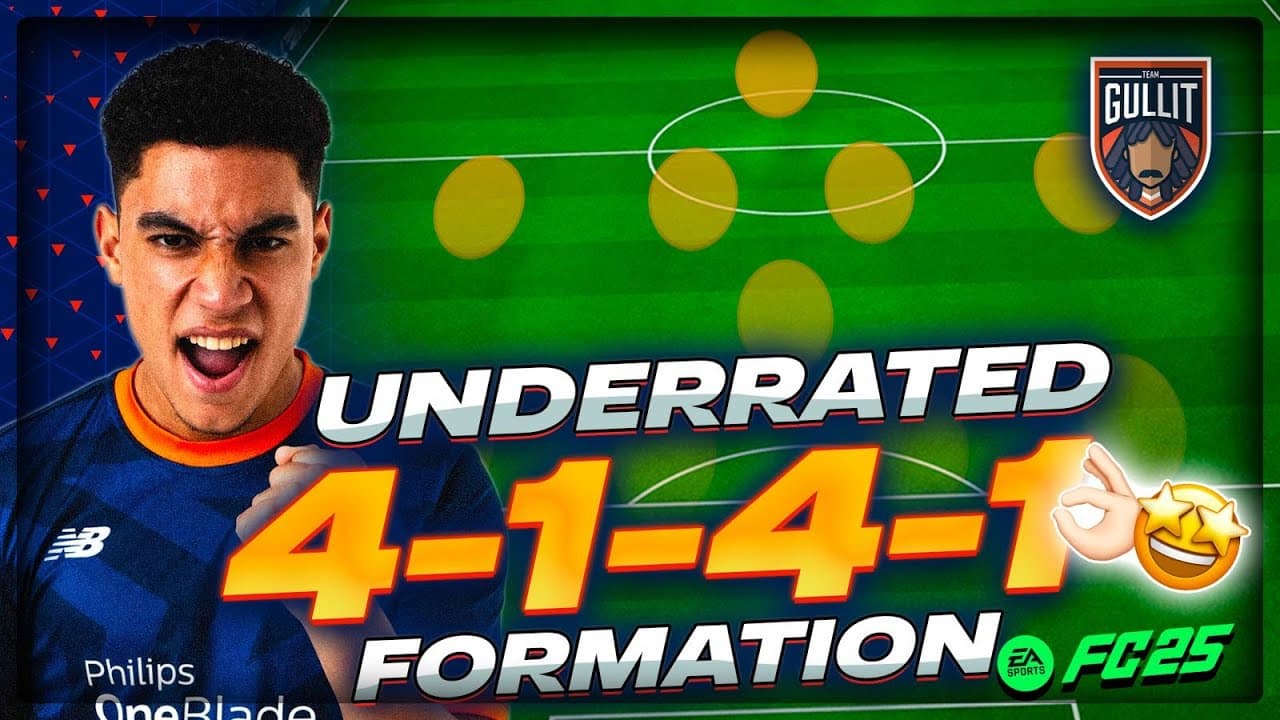 بهترین تاکتیک ترکیب 4-1-4-1 در EA FC 25؛ بازی را مثل یک حرفه‌ای ببرید