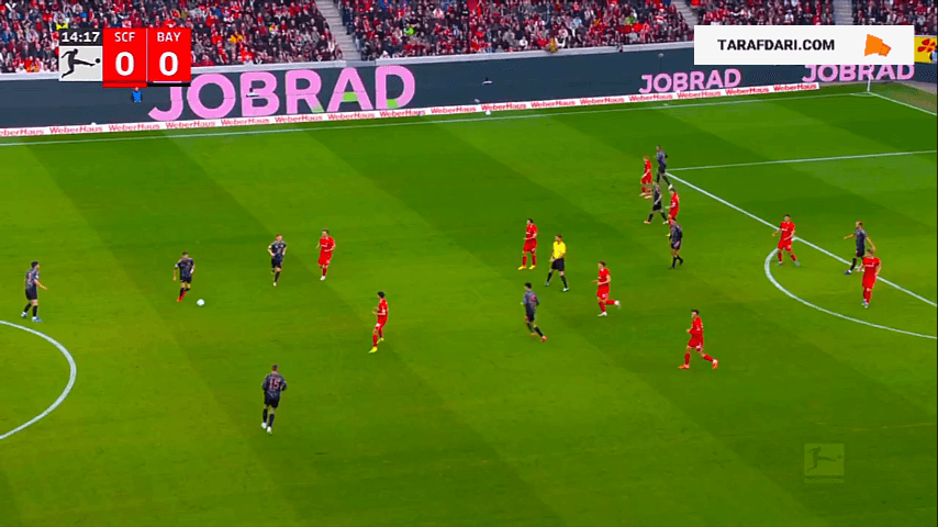 گل زیبای هری کین به فرایبورگ (فرایبورگ 0-1 بایرن مونیخ)