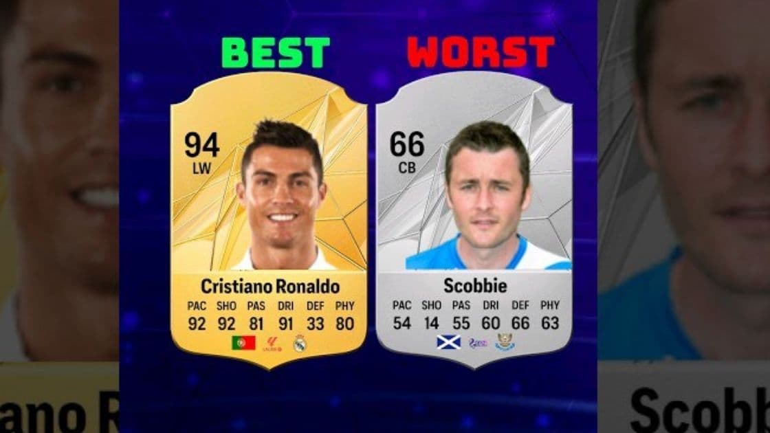 بهترین و بدترین شوت‌زن‌های فیفا؛ از FIFA 10 تا EA FC 25؛ با حضور رونالدو، لمپارد و هالند