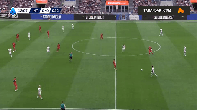 گل آرناتوویچ به کالیاری روی حرکت تیمی زیبا (اینتر 1-0 کالیاری)