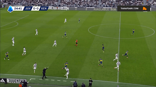 خلاصه بازی یوونتوس 1-0 جنوا (سری آ ایتالیا 25-2024)