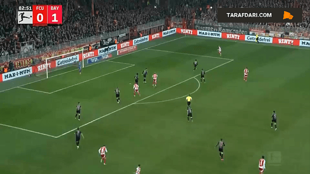 گل هولرباخ به بایرن مونیخ (اونیون برلین 1-1 بایرن مونیخ)