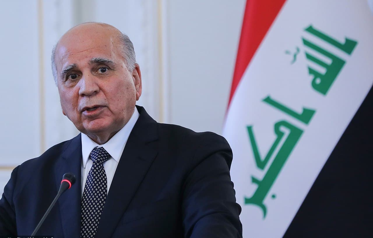 فؤاد حسین، وزیر خارجه عراق: عراق بخشی از محور مقاومت نیست/ اگر ایران نتواند با دولت جدید امریکا به توافق برسد، هدف حمله اسرائیل قرار می‌گیرد!