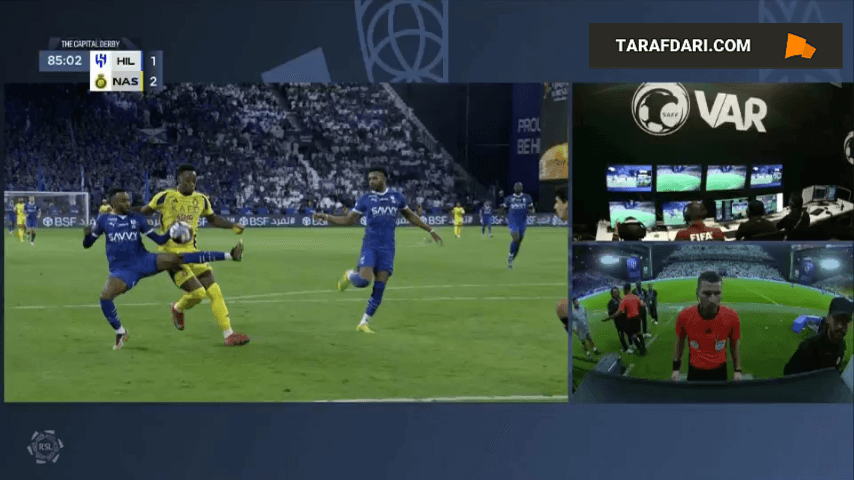 گل دوم کریستیانو رونالدو به الهلال از روی نقطه پنالتی (الهلال 1-3 النصر)