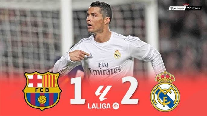 پلی به گذشته؛ برتری 2-1 رئال مادرید مقابل بارسلونا در نیوکمپ با گل‌های بنزما و رونالدو