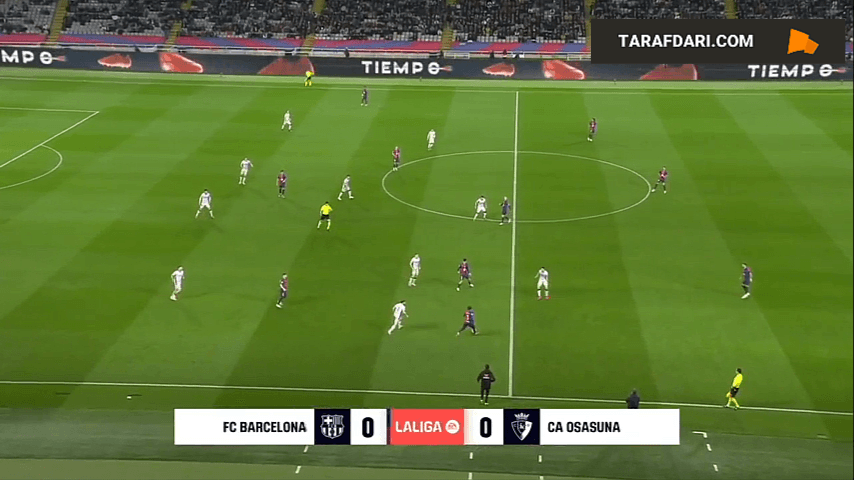 خلاصه بازی بارسلونا 3-0 اوساسونا (لالیگا - 25-2024)