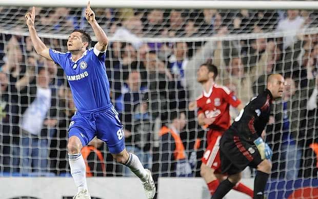 صعود چلسی به فینال لیگ قهرمانان اروپا با پیروزی 3-2 مقابل لیورپول در سال 2008