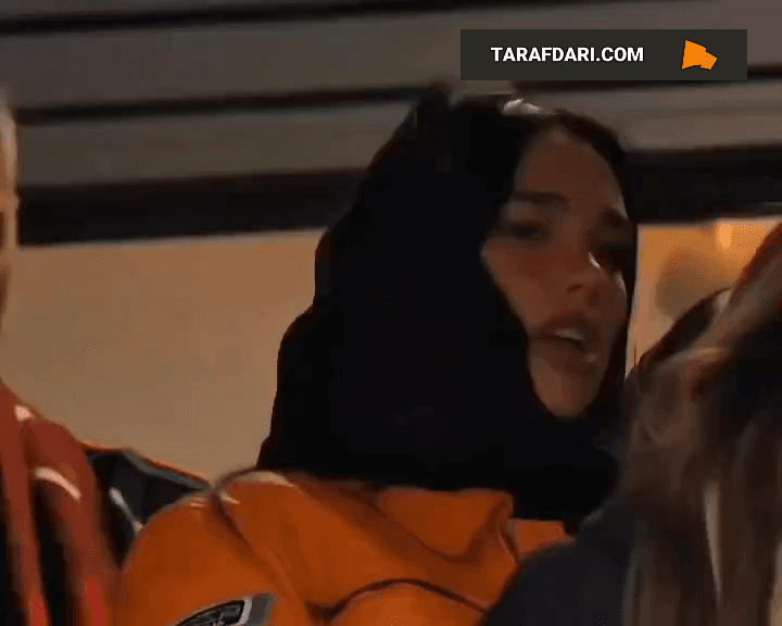 حضور دوآ لیپا، خواننده مشهور انگلیسی در ورزشگاه امارات برای تماشای دیدار آرسنال و رئال مادرید