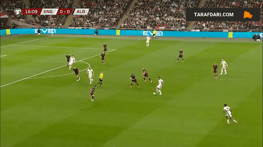 خلاصه بازی انگلیس 2-0 آلبانی (مقدماتی جام جهانی 2026)