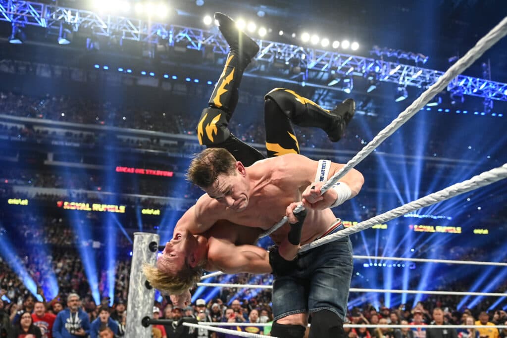 وقتی در رویال رامبل 2025 همه ستارگان WWE خواهان کتک زدن لوگان پال بودند!