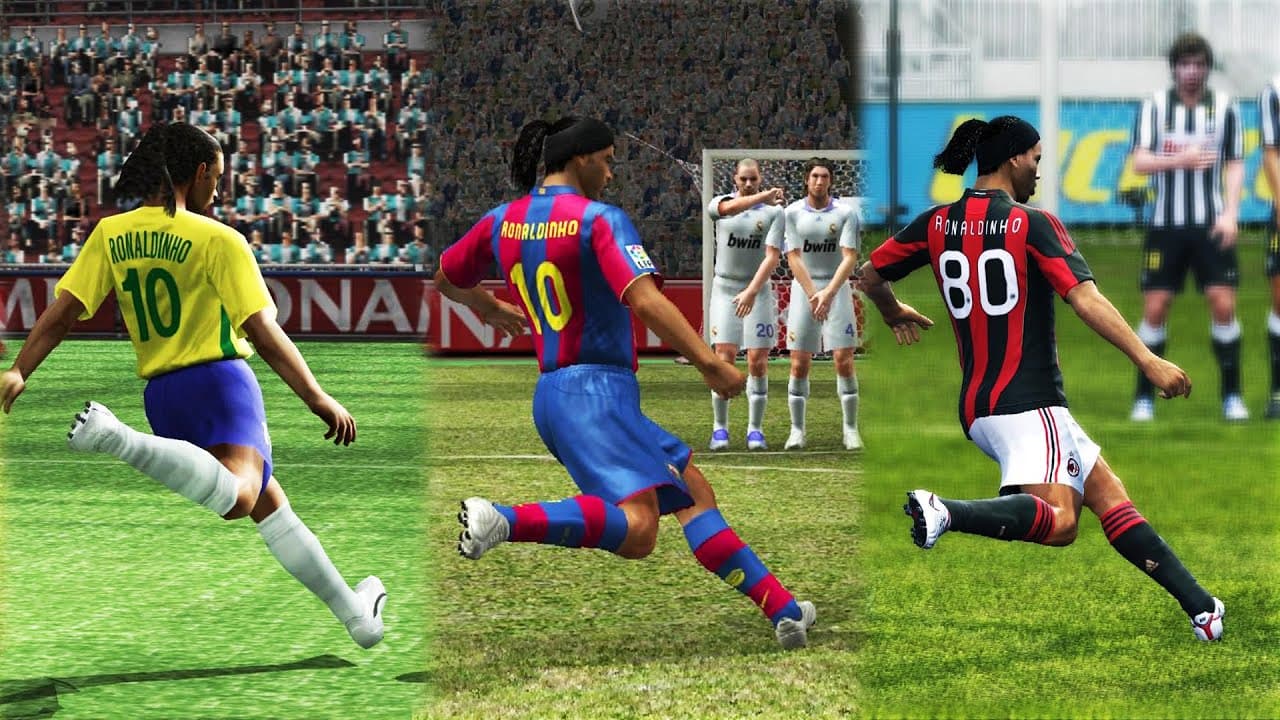 مقایسه ضربات آزاد از PES 1996 تا eFootball 25