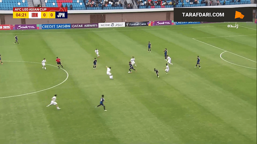 گل رضا غندی پور به ژاپن در جام ملت‌های جوانان آسیا (جوانان ایران 1-0 جوانان ژاپن)