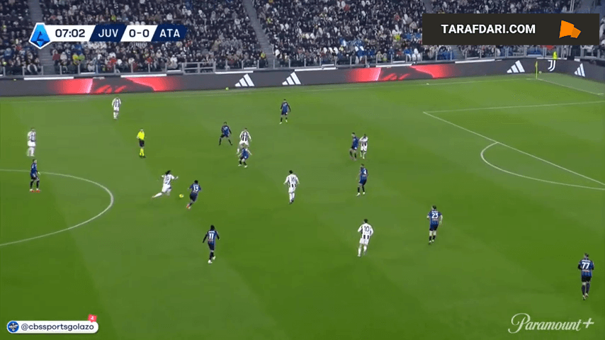 خلاصه بازی یوونتوس 0-4 آتالانتا (سری آ - 25-2024)