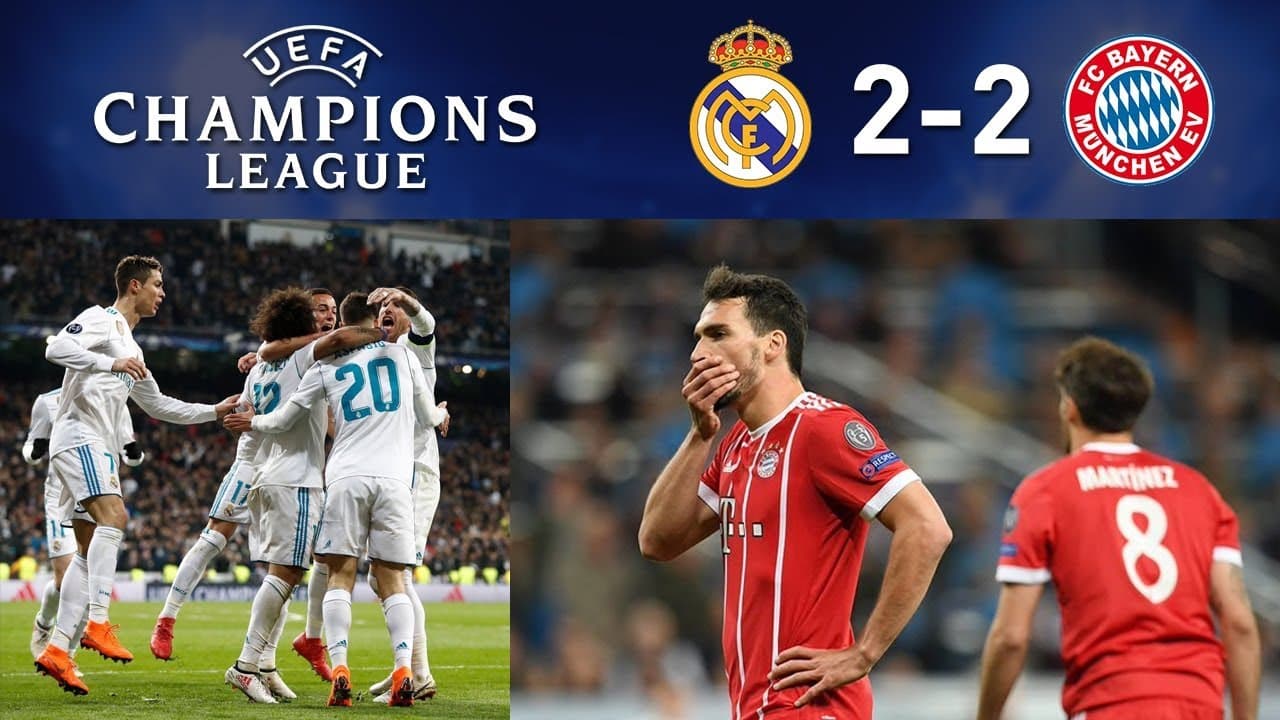در شب بریس کریم بنزما؛ صعود رئال مادرید به فینال لیگ قهرمانان اروپا با تساوی 2-2 مقابل بایرن مونیخ در سال 2018