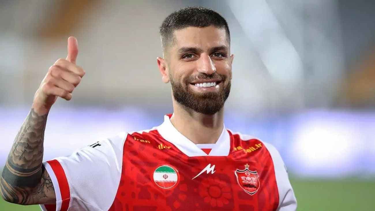 میلاد سرلک مقابل فولاد غایب است؛ خط میانی پرسپولیس بدون مهره کلیدی