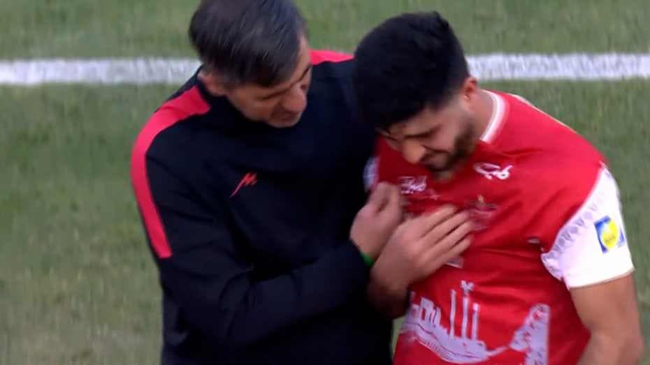 اخراج و گریه محمد خدابنده لو؛ یک نیمه جهنمی در انتظار پرسپولیس مقابل تراکتور