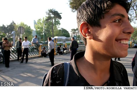 تهران ۱۰ اردیبهشت ۱۳۸۴ - لبخند بهاری