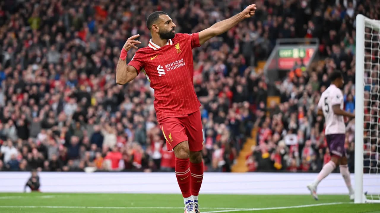 دقت مرگبار محمد صلاح و بازیکنان لیورپول در تمرین ضربات ایستگاهی