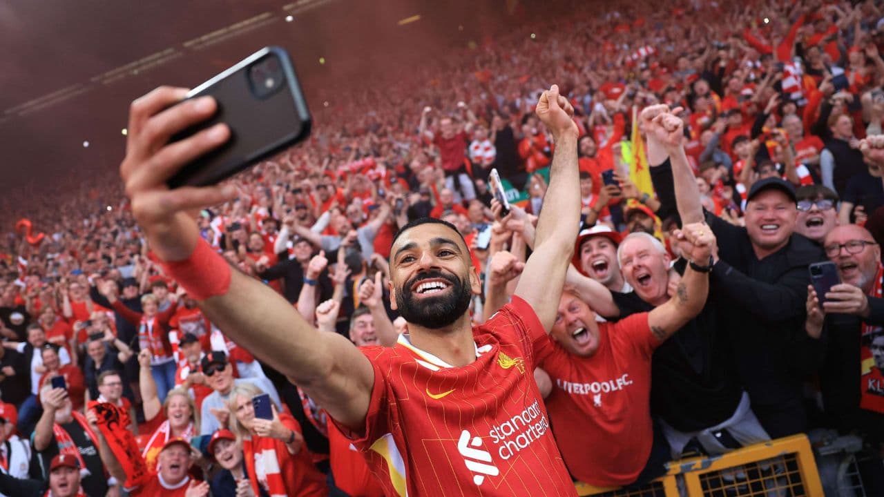 محمد صلاح سلفی تاریخی خود با هواداران لیورپول را منتشر کرد