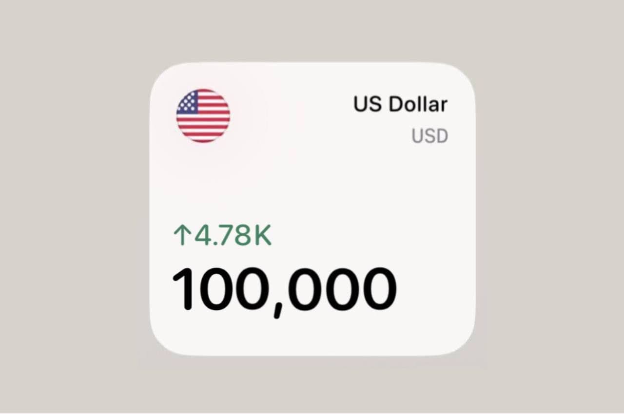 دلار به 100 هزار تومان رسید