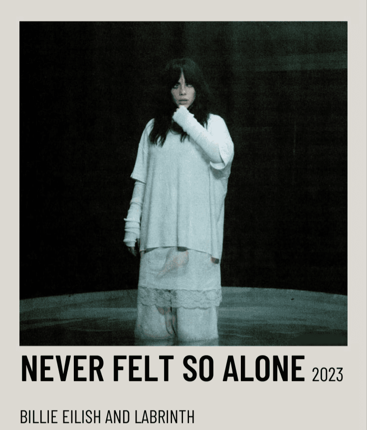 آهنگ Never felt so alone از بیلی آیلیش و لابرینس