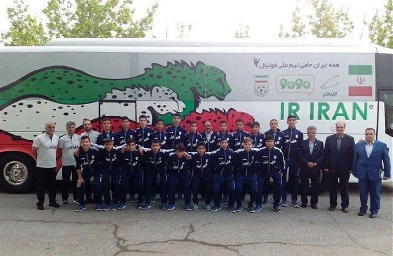 فوتبال نونهالان؛ ایران 6-0 ارمنستان