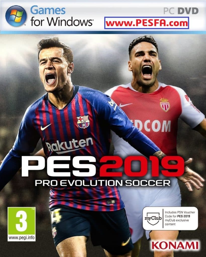 دانلود بازی PES 2019 برای کامپیوتر (PC/ windows)