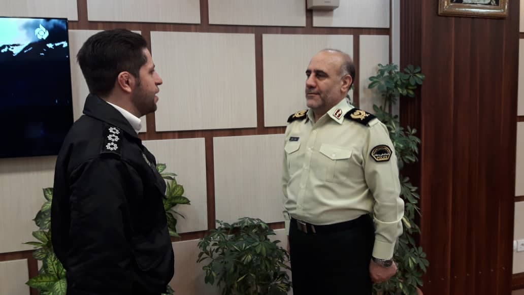 تقدیر پلیس از ماموری که با فرهاد مجیدی برخورد کرد (عکس)