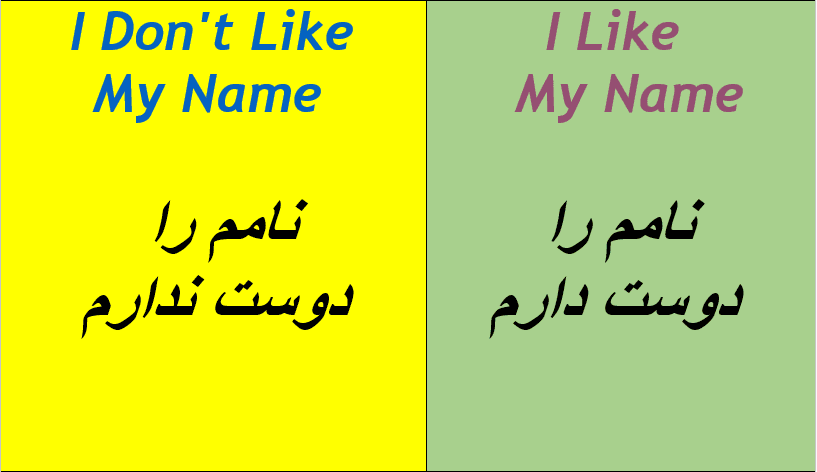رضـایـت یـا عـدم رضـایـت از والدین؛ آیـا از نـام انـتـخـابـی خـود راضـی هـسـتـیـد؟!