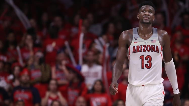 دی آندره ایتن، ستاره NCAA: لیگ NBA هرگز بازیکنی مانند من ندیده است