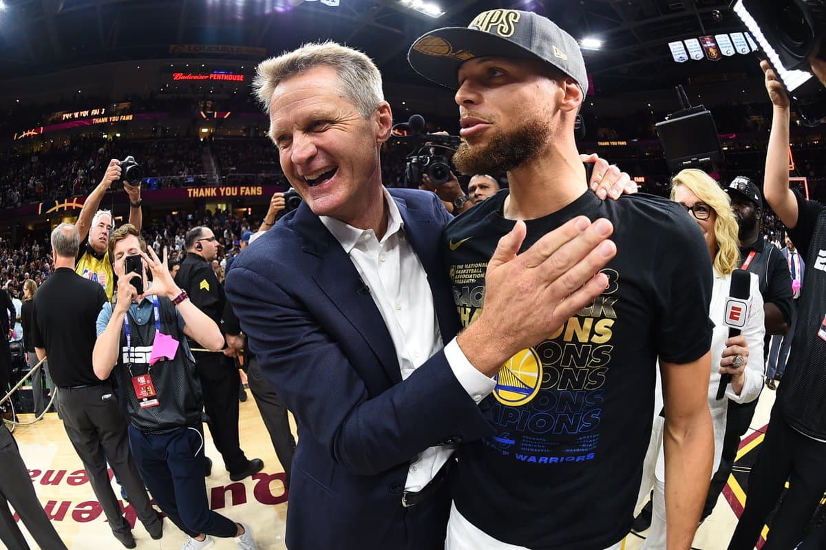 قهرمانی گلدن استیت وریرز در لیگ NBA (کاریکاتور)