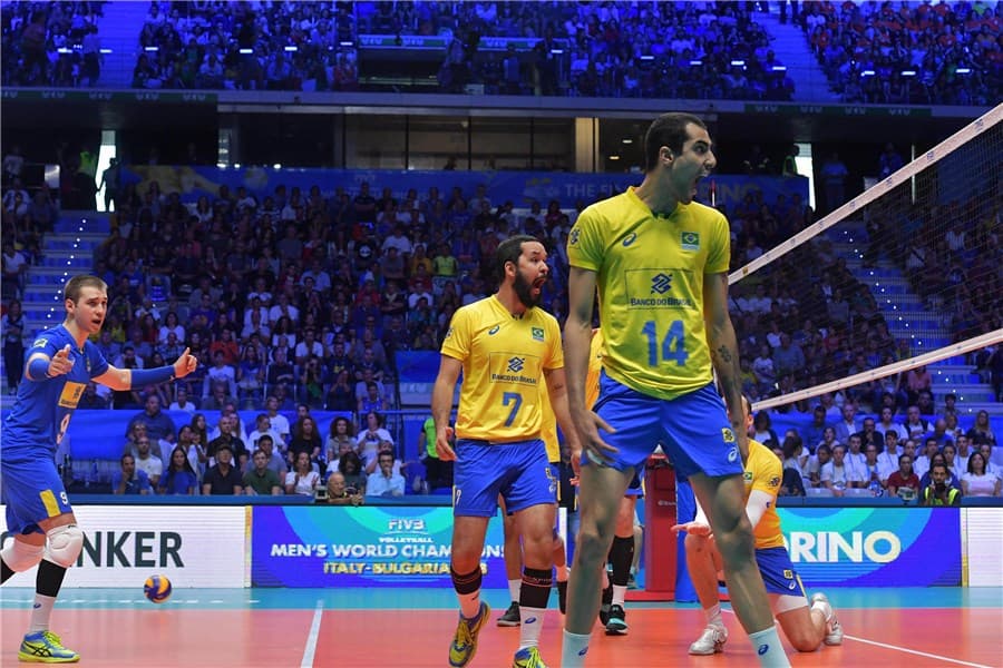 والیبال قهرمانی جهان؛ برزیل 3-2 روسیه؛ کامبک بی‌نقص شاگردان دال زوتو با درخشش والاس ده سوزا