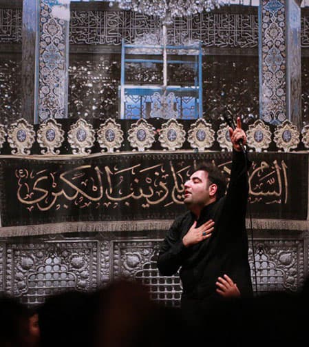 روضه کوتاه و بسیار سوزناک حضرت رقیه (س) با نوای حاج امیر کرمانشاهی - سرم رفت از بس توی سر صدا