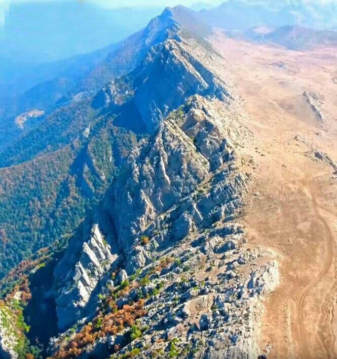 مرز ميان بيابان و جنگل معروف به اُپِرت