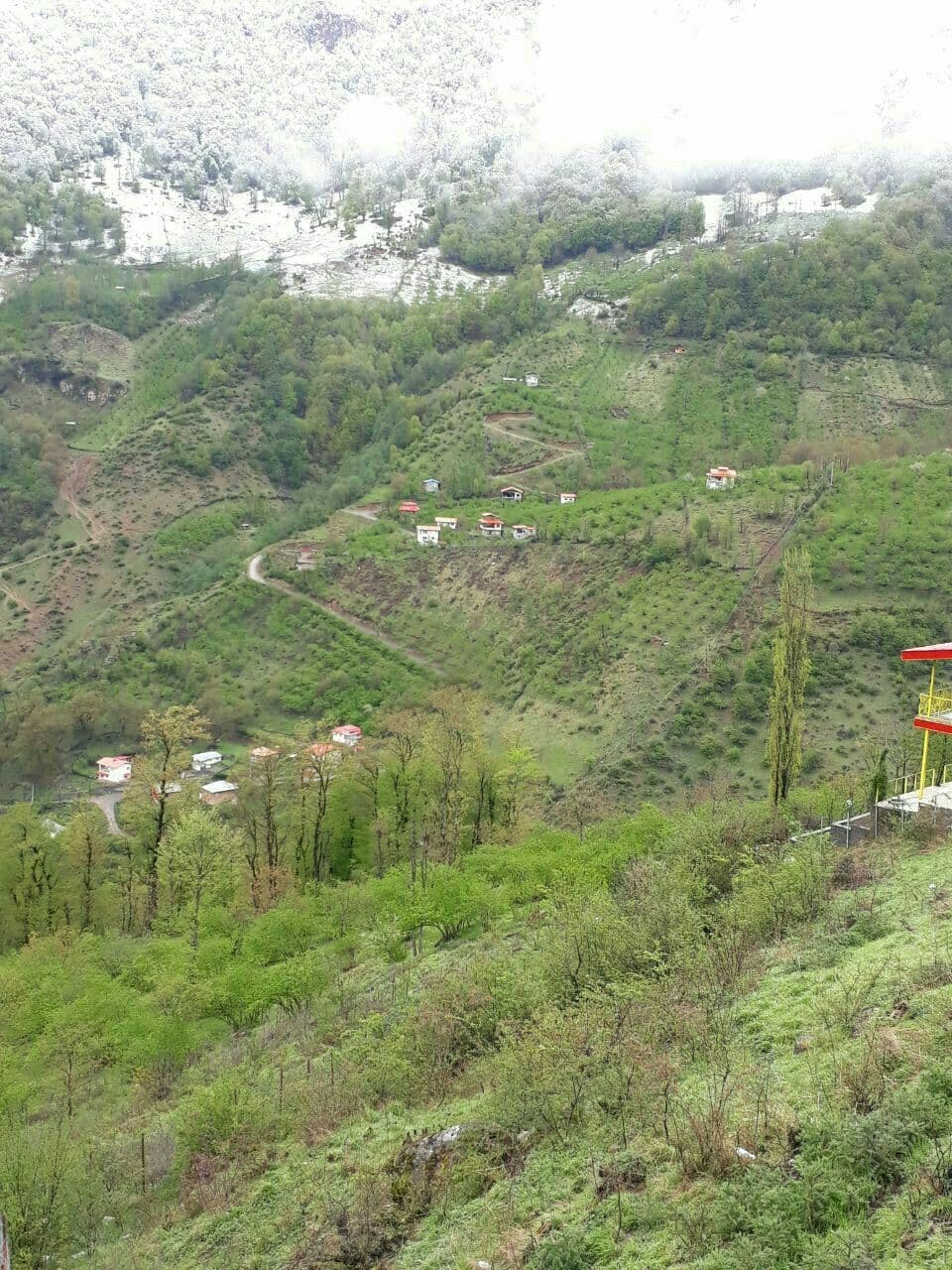 دو فصل در یک تصویر? 
