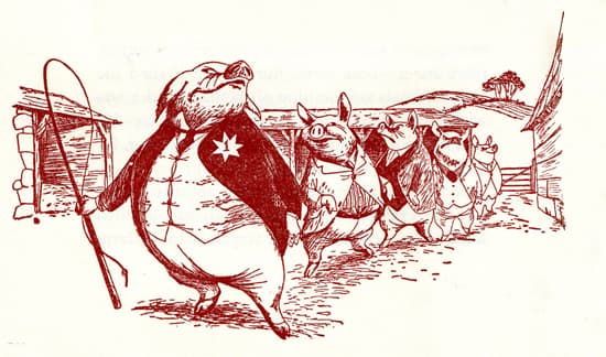 کتابخانه طرفداری: مزرعه حیوانات