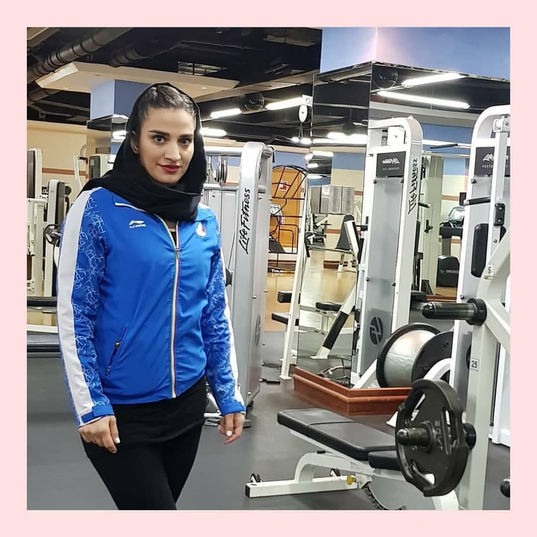 مهسا افسانه؛ عضو تیم ملی کاراته ایران