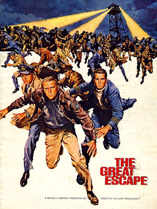 فیلم بسیار زیبای فرار بزرگ the great escape